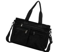 Generico Corduroy Bag, Large Shoulder Purse, 14.17x12.99in Corduroy Tote Bags, Authentic Structured Multipocket Design, College Travel Pack for School Parties Bottles Tissues Daily Use
