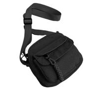 Generico Corduroy Shoulder Bag - 19cm Adjustable Strap Zippered, Small Solid Color Casual Fabric Purse Satchel 0.33lbs | Soft Fabric Material, This Compact Multi Compartment Pocket Is Practical For D