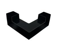 Generico Corner Aquarium Cave, Fish Tank Decorations, Creative Tank Corner, Fish Tank Tunnel, Shrimp Tank Decor, 360 Degree Viewing Tunnel Corner Aquarium Cave For Fish And Shrimp Tanks