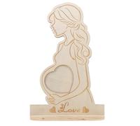Generico Cornice Commemorativa in Legno per Nascita Scansione Ecografica, Decorazione Elegante per Cameretta Ragazzo Ragazza, Regalo Nascita Bimbo e Bambina