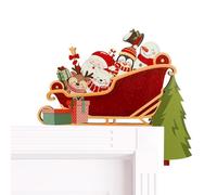 Generico Cornice della Porta Decorazioni Natalizie - Segno del della Porta di Design del di Babbo Natale | Decorazioni per Porte di Natale appese per Forniture per Feste a casa