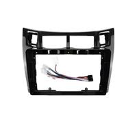Generico Cornice per Autoradio per Toyota per VIOS 2005-2012 | Mascherina Autoradio Plastica ABS L'installazione e la rimozione sono entrambe semplici(Piano Black Full Set)