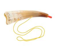 Generico Corno da Guerra Corno Bue per Feste Prop Decorativo Halloween e Cosplay Pirata Accessorio Realistico per Costume Colore Casuale