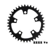 Generico Corona BCD 94 a 5 bulloni, Stretta e Larga, 32/34/36/38/40/42/44/46 Denti, Compatibile con Catene for Bici da 10/11/12 velocità(Black 38T)