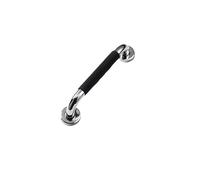 Generico Corrimano di Sicurezza for ringhiera for WC in Acciaio Inossidabile 304, Compatibile con la prevenzione delle Cadute della Barra Sostegno del Bagno(Black 1PC)