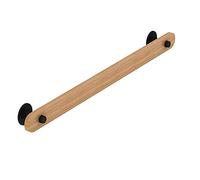 Generico Corrimano in legno for bambini con disabilità, scale for asili nido for la sicurezza, ringhiera a parete(Natural,250CM/8.2FT)