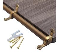 Generico Corrimano per Scale con Moquette, 20, 14, 13, 12 Pezzi, aste per Moquette in Ottone Anticato - Facile da installare per Fissare la Moquette delle Scale, 50, 48, 46, 44, 42, 40, 38, 36, 34, 3