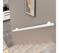 Generico Corrimano per Scale, corrimano per Scale, staffe per Esterni, corrimano per gradini, ringhiere per Scale, Patio, Recinzione, palo, corrimano Moderno in Metallo Bianco per Scale, Tubo Quadrat