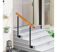 Generico Corrimano per Scale in Legno, ringhiere per Scale in Ferro battuto, corrimano per Esterni, staffe, corrimano, gradini, ringhiere per Scale, Scale Esterne per 1-3 gradini, ringhiera per porti
