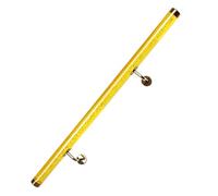 Generico Corrimano per Scale soppalco Trasparente Dorato, corrimano di Sicurezza Antiscivolo in Acrilico Montato a Parete, per corridoi di Ville, ringhiere per Scale Interne alla Moda (dime