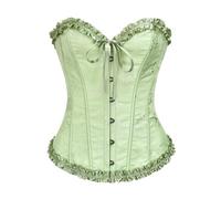 Generico Corsetto da Donna Taglie Forti Bustier Steccato in Pizzo Dimagrante Eleganta Cuore Stringivita Modellante Elegante Corsetti Top Bustino per Ridurre Vita E Allenare