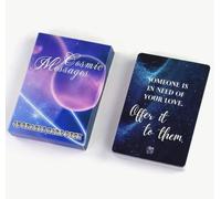 Generico Cosmic Messages Oracle Cards, 42 Carte Oracolari per Manifestazione e Risveglio Spirituale, Mazzo di Carte dell'Universo per Letture Intuitive