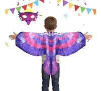 Generico Cosplay Bird Prop, Imaginative Dress Up Accessory, Animal Theme Face Masque with Wings, Costume Ornament for Stage School Carnival Halloween Masquerade Photography Birthday Party