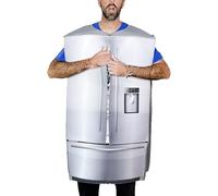Generico Cosplay Costume, Funny Cosplay Outfit, Creative Double Door Ref, Refrigerator Props for Festival, Role Play, Stage Performance, Home Theme Party, Women, Men, Carnival, and More