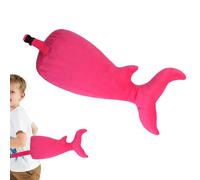 Generico Cosplay Costume - Plush Shark Tail Kids Dress Up, Soft Fabric Tail Accessory | Role-Playing Outfit For Stage Shows Birthday Parties School Events Holiday Gatherings And Themed Activities