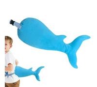 Generico Cosplay Costume - Plush Shark Tail Kids Dress Up, Soft Fabric Tail Accessory | Role-Playing Outfit For Stage Shows Birthday Parties School Events Holiday Gatherings And Themed Activities