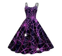 Generico Cosplay Costumi Carnevale Costume Da Vampiro Ragazze Medioevo Abbigliamento Rinascimentale Vestito Gotico Maniche Svasate Rinascimento Halloween