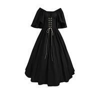 Generico Cosplay Costumi Carnevale Vittoriano Per Il Rinascimento Medievale Donna Vintage Abiti Da Con Cappuccio Costume Vestito Gotico Pullover Lungo Principessa