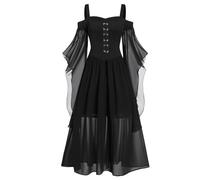 Generico Cosplay Costumi Carnevale Vittoriano Per Il Rinascimento Medioevo Vestito Gotico Donna Lungo Halloween Adulti Abito Vampiro Costume Da Sera