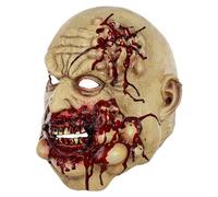 Generico Cosplay Face Masque, Lightweight Cosplay Headgear, Horror Latex Butcher Face Masque For Escape Room, Halloween Party Costume Accessory For Haunted House Dress-Up Photography Escape Room
