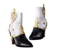 Generico Cosplay Shoes for Clorinde Genshin,Anime Game Dress Up Prop Boots Custom Made S32