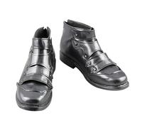 Generico Cosplay Shoes for Emiya Kiritsugu FGO,Women Man Anime Game PU Shoes for ComicCon, Cosplay Show, Halloween,Carnival Party A91