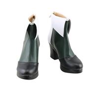 Generico Cosplay Shoes for Enkidu FGO,Women Man Anime Game PU Shoes for ComicCon, Cosplay Show, Halloween,Carnival Party A81
