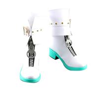 Generico Cosplay Shoes for FGO,Women Man Anime Game PU Shoes for ComicCon, Cosplay Show, Halloween,Carnival Party A86