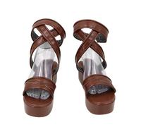 Generico Cosplay Shoes for Himiko FGO,Women Man Anime Game PU Shoes for ComicCon, Cosplay Show, Halloween,Carnival Party A76
