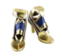 Generico Cosplay Shoes for Scheherazade FGO,Women Man Anime Game PU Shoes for ComicCon, Cosplay Show, Halloween,Carnival Party A88