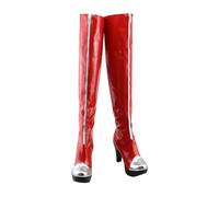 Generico Cosplay Shoes for TohsakaRin FGO,Women Man Anime Game PU Shoes for ComicCon, Cosplay Show, Halloween,Carnival Party A57