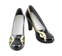 Generico Cosplay Shoes for TomoeGozen FGO,Women Man Anime Game PU Shoes for ComicCon, Cosplay Show, Halloween,Carnival Party A55
