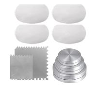 Generico Costola Seghettata | Kit Utensili per Modellare Acciaio Inossidabile - Utensili per Ceramica - per Principianti Studenti Insegnanti Scuola Domestica Studio Progetti Artistici