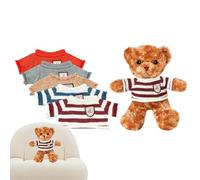 Generico Costruisci Un Vestito Da Orso | Orsetto Di Peluche Da 12 Pollici Con 5 Vestiti | Costume Da Bambola Orso Di Peluche | Bambole Di Orsi Di Peluche Crea I Tuoi Per Abiti Di Bambo