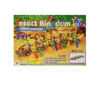 Generico COSTRUZIONI PER BAMBINI CREA IL REGNO DEGLI INSETTI MONTANDO IL BRUCO CON 291 PZ DISPONIBILI