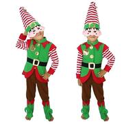 Generico Costuma Fata per Bambini per Party Performance e Role Play Abito per Avventure e Cosplay per Ragazze e Ragazzi(Green, 140)