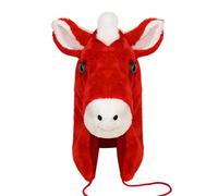 Genérico Costume Cappello Da Cavallo - Cappuccio Sopracciglia Per Coprire La Testa,Accessorio Divertente per la Testa di Cavallo - per Capodanno Lunare 2026, Cosplay, Cina e Foto