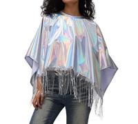 Generico Costume Carnevale Donna Elegante Medievale Con Mantello Largo E Mantella Per Spettacoli E Eventi Abito Di Moda Per Drammi Sofisticati(OTHER, One Size)