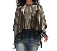 Generico Costume Carnevale Donna Elegante Medievale Con Mantello Largo E Mantella Per Spettacoli E Eventi Abito Di Moda Per Drammi Sofisticati(Light Yellow, One Size)