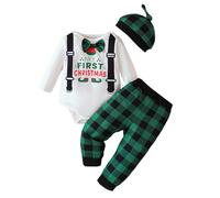 Generico Costume Carnevale Neonato 6 Mesi Tutine Neonato 0-3 Mesi Gonna Salopette Neonata Costume Bambina 1 Anno Vestitino Il Mio Natale Pigiama Bimbo Invernale Vestiti di Carnevale per Neonata