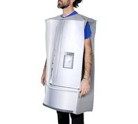 Genérico Costume Cosplay | Vestiti A Tema,Divertente Accessorio Creativo Doppia Porta per Uomini Teatro Tema Carnevale Donna Interpretazione Carta Casa