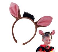 Generico Costume da animale per cosplay - Kit costume realistico da cinghiale, maschera e coda | Divertenti set di costumi per feste di Halloween, cosplay, palcoscenici, riunioni, eventi a tema