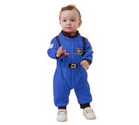 Generico Costume da Astronauta per Bambini e Bebè - Tuta Spaziale per Pilota e Esploratore dello Spazio per Halloween, Carnevale e Feste in Maschera Bello