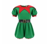 Generico Costume da Babbo Bambina Natale da Elfo di Natale da Donna