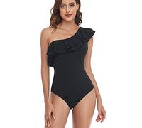 Generico Costume da Bagno Intero Donna,Costumi Bikini Un Pezzo Monokini Elegante Modellante e Contenitivo Pancia Vita Alta Swimsuit Costumi Contenitivi alla Moda per la Spiaggia