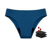 Generico Costume da Bagno Mestruale per Ragazze e Adolescenti,Pantaloni da Nuoto per Il Periodo,Costumi da Bagno Donna Bikini a Vita Alta,Bikini Donna Mestruale Basic Slip,Slip del Bikini del Periodo