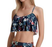 Generico Costume da Bagno per Ciclo Bikini Jeans Skull Bikini Culotte Bikini Vita Alta Maglietta Disegno Bikini Bikini per Bambine Fascia Bikini Frill Costumi Triangolo Imbottito Costumi Azzurri