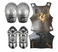 Generico Costume Da Cavaliere Per Bambini - Set Da Guerriero Medievale, Cosplay Storici Leggeri, Oggetti Di Scena Pieghevoli Per Spettacoli Teatrali, Vestito Da Personaggio Fantasy | Eventi Di Gioco