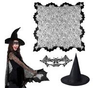 Generico Costume da Donna,3 Pezzi Costume da per Donna | Accessori Cosplay Festività Abbigliamento Halloween per Adulti Teatro Festa Festival Raduni Esterno Maschera