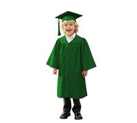 Generico Costume da Laureato per Bambini, Toga Cappello e Costume Abito da Laureato Set Toga Laurea Bambini Asilo Cerimonia di Laurea Scuola Materna Costumi per Studenti 5-10 Anni